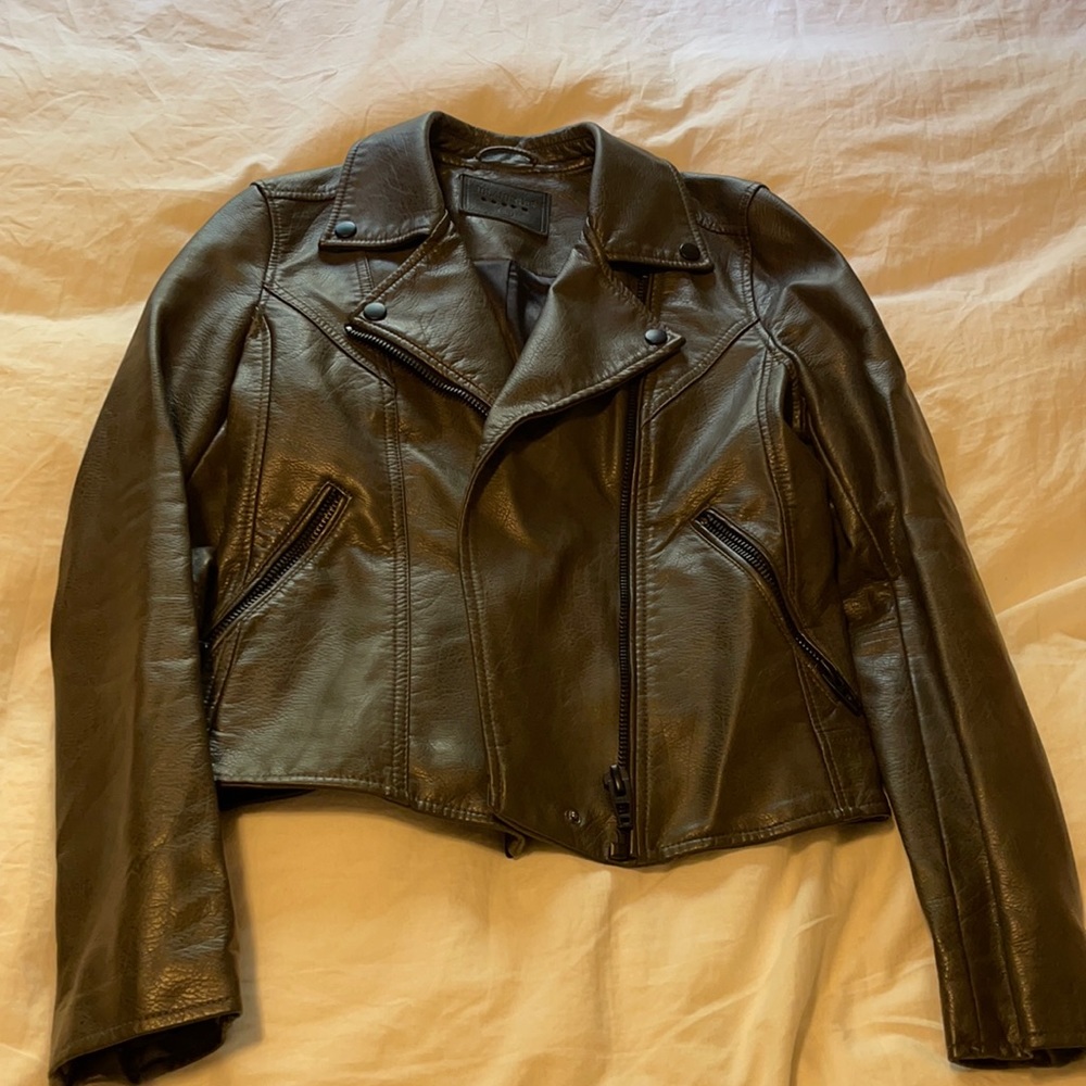 Blank nyc leather jacket gem